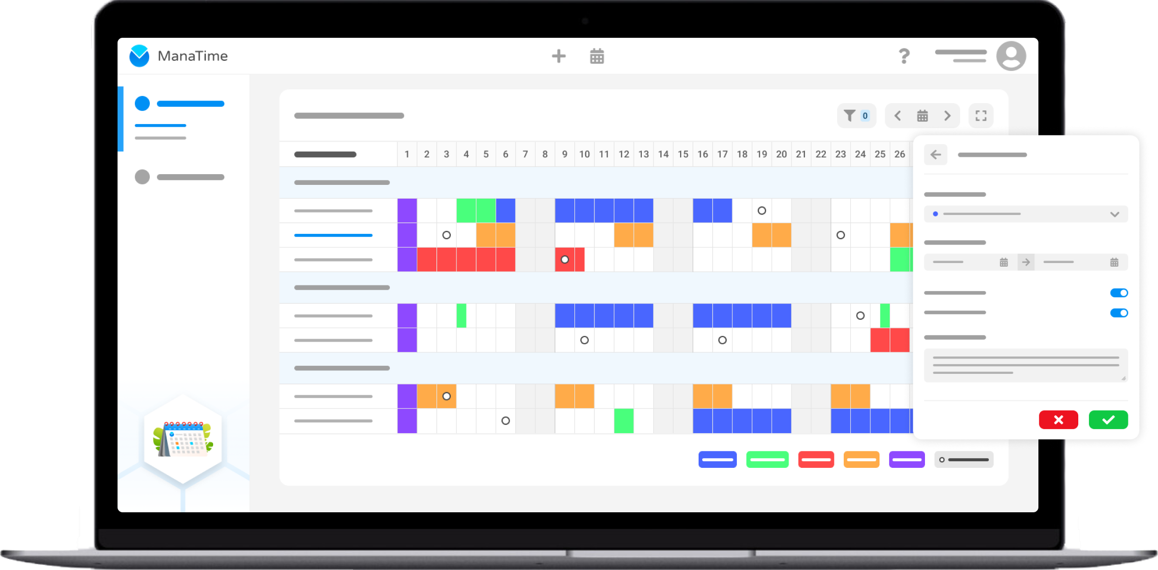 Screenshot Optimisez votre travail avec un logiciel de planning